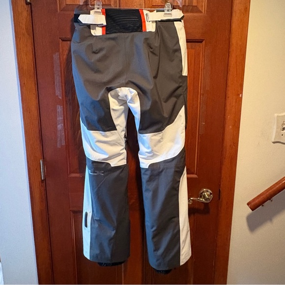 RLX Ralph Lauren Ski Pants Size M White Black Waterproof Snowboard - Picture 12 of 12